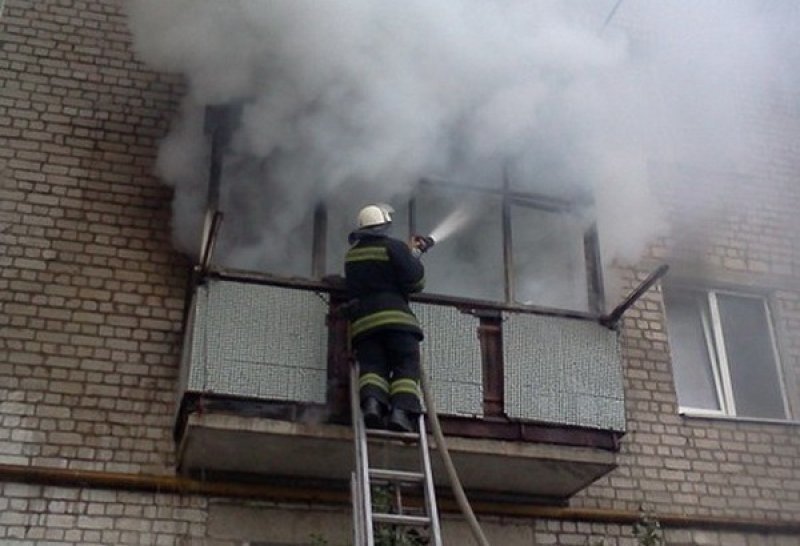 Пожар в квартире в городском округе Ступино